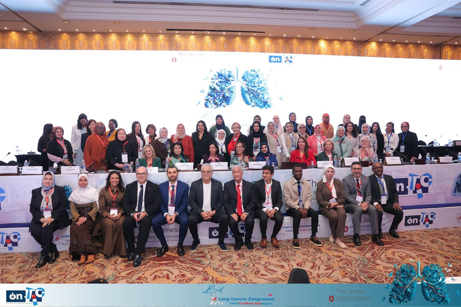 Delegates and faculty gathered at the Best of Lung Cancer Congresses in Cairo