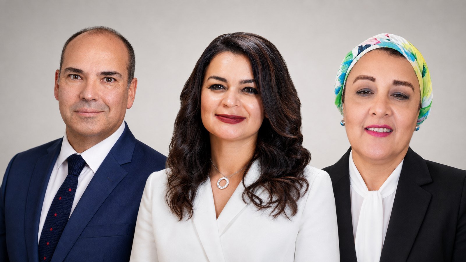 ONTIC leadership — Prof. Christian Rolfo, Prof. Ola Khorshid and Prof. Lobna Sedky