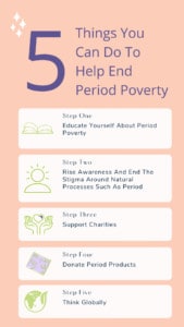 5 Things You Can Do To Help End Period Poverty 